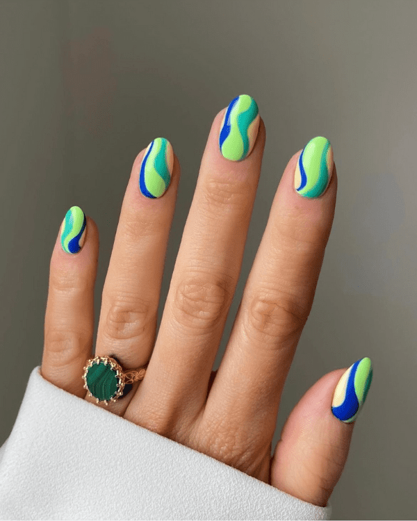 These Bright summer nails will force you to say goodbye to boring manicures!