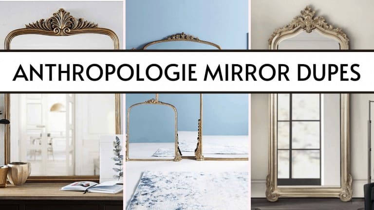 26 Bargain Anthropologie Mirror Dupes you’ll never Regret!
