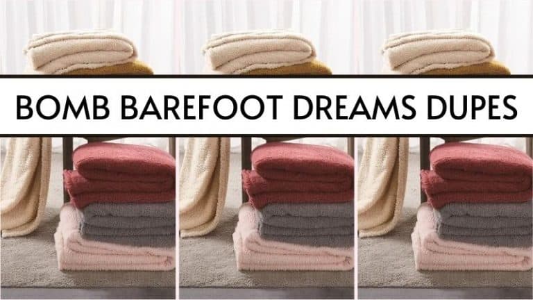 9 Barefoot Dreams Blanket Dupe that looks exactly the same