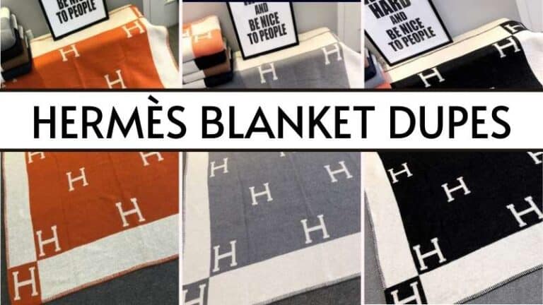 The best Hermes Blanket Dupes that look exactly the same