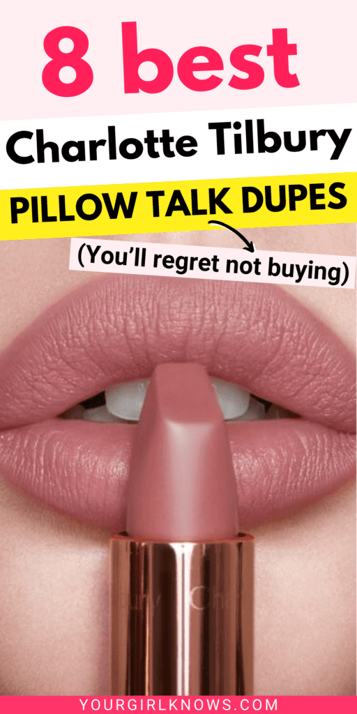 pin it: pillow talk dupes