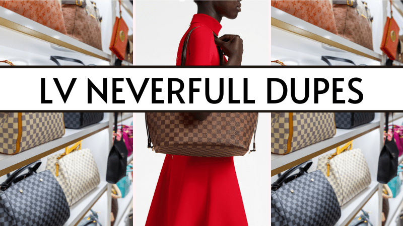 DUPE L V Sac Neverfull MM Embossed … curated on LTK