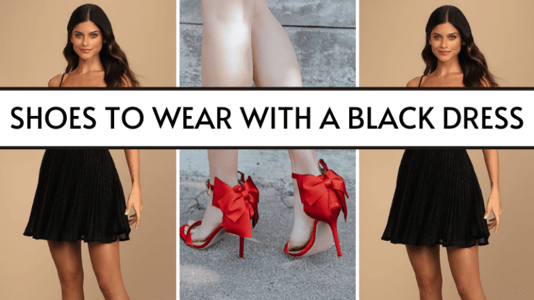 What Shoes to Wear with a Black dress? The best colors and tips