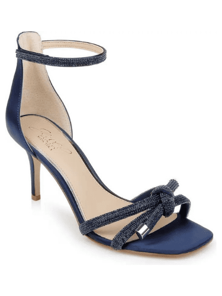 blue heels to wear with black dress