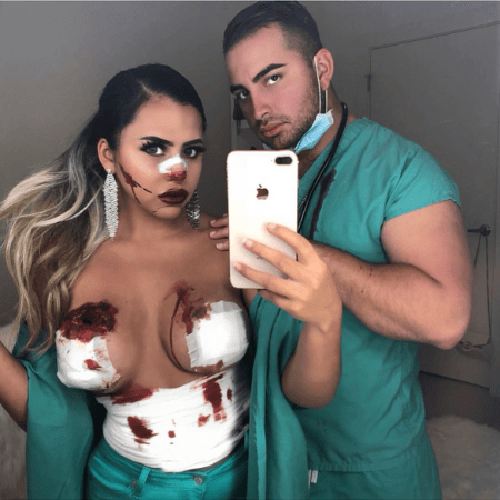 hot cute couple Halloween costume