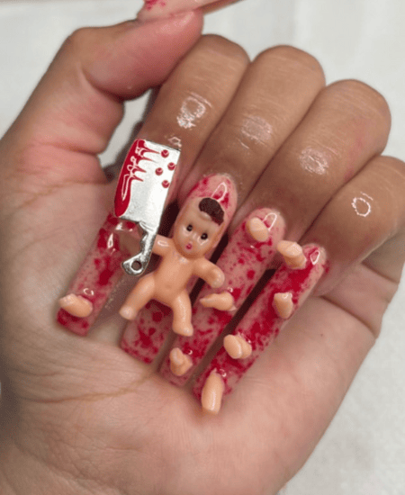 halloween nail designs
