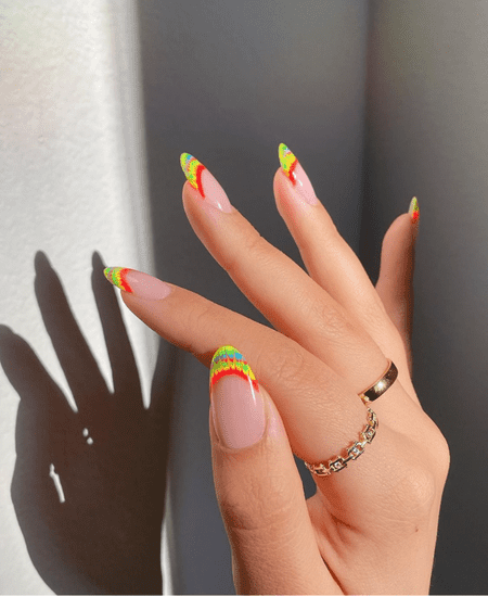 55 Creative but Classic French Tip Nails to Get a Clean Celebrity Look