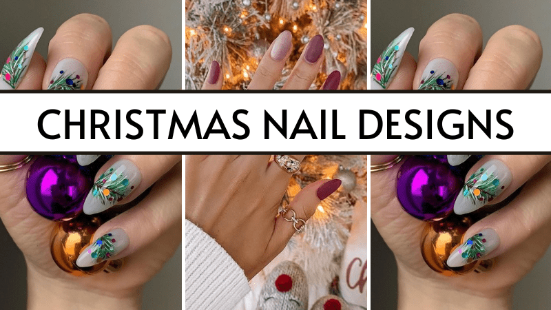 featured image christmas nail designs