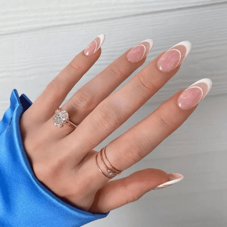 55 Creative but Classic French Tip Nails to Get a Clean Celebrity Look