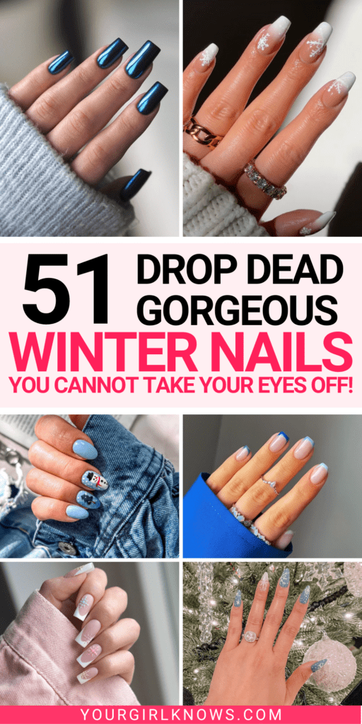 51 classy Winter nails you won't be able to take your eyes off