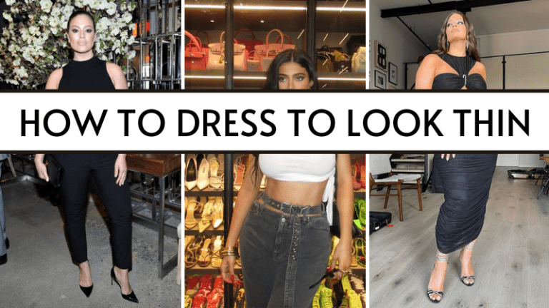 How to dress to look thinner than you really are! *secret Fashion tips*