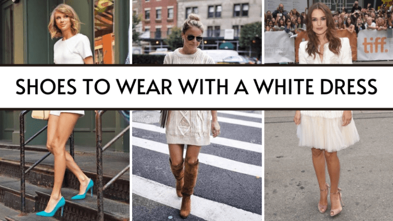 featured image what shoes to wear with a white dress