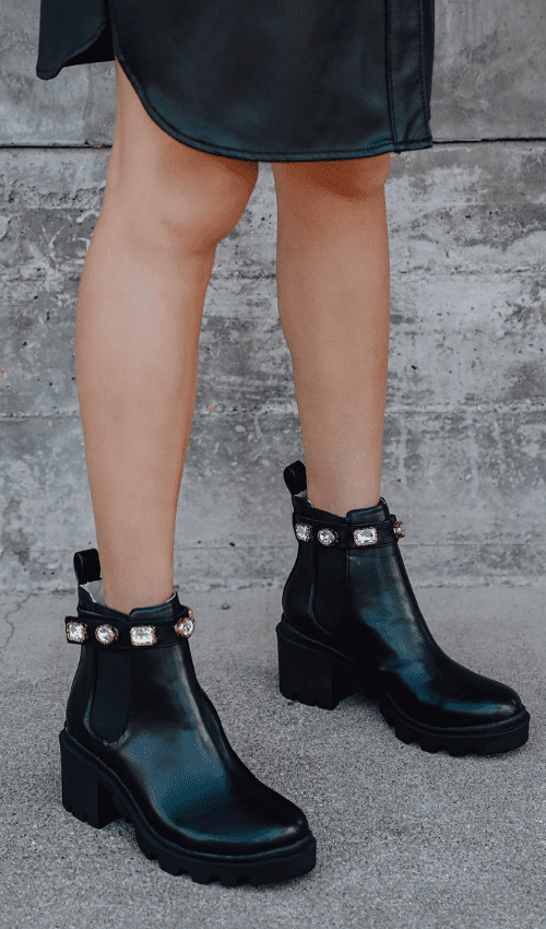gucci jeweled boots dupe