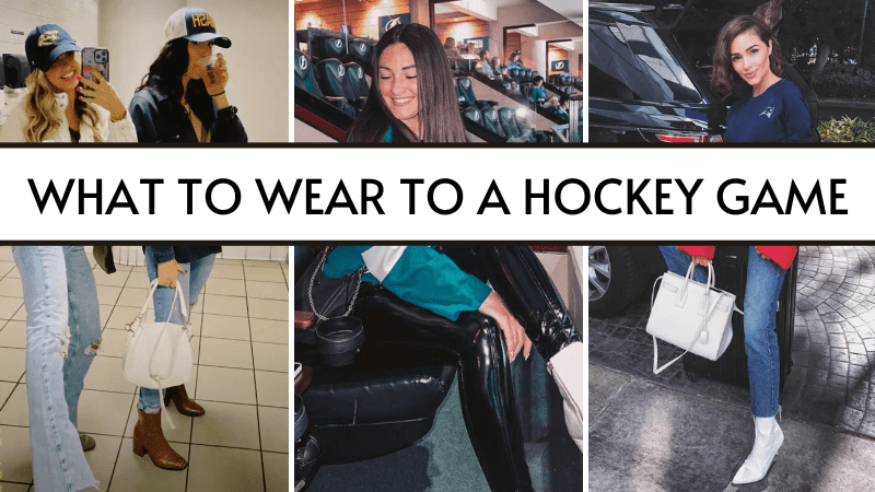 What to Wear to a Hockey Game outfits