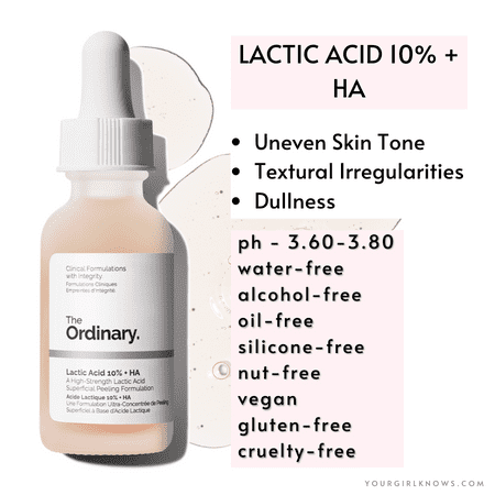 can i use lactic acid and niacinamide together