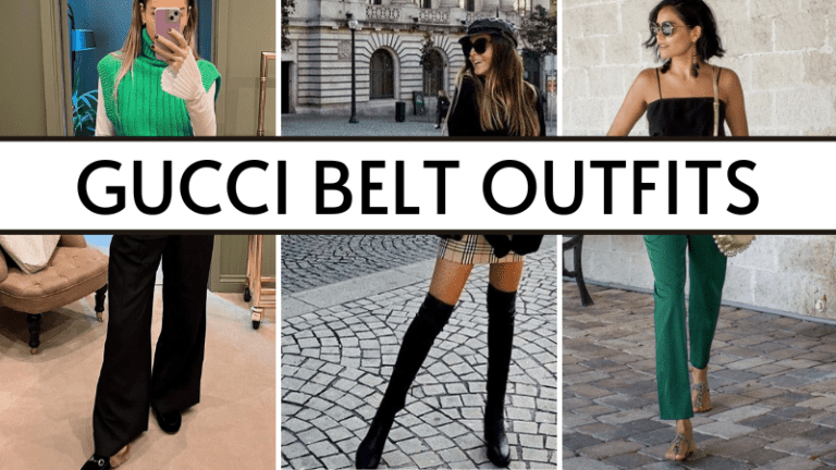 gucci belt outfits
