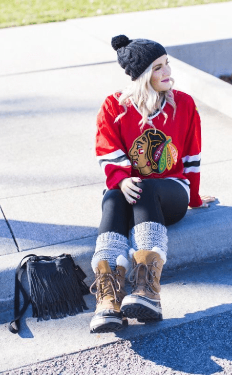 what to wear to a hockey game