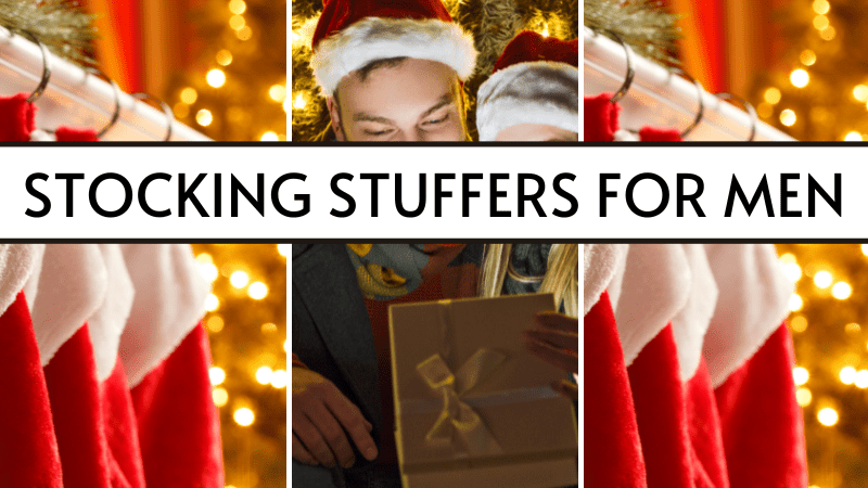 35 Unique & best stocking stuffers for men to get obsessed with!