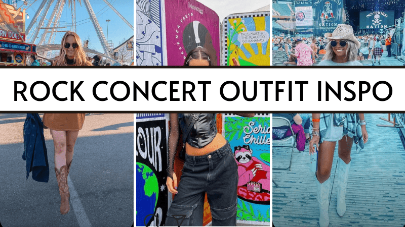 What to wear to a rock concert + 24 hottest concert outfits to try!
