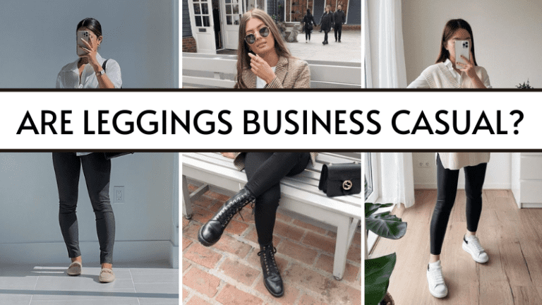 Are leggings business casual? + How to style them for work