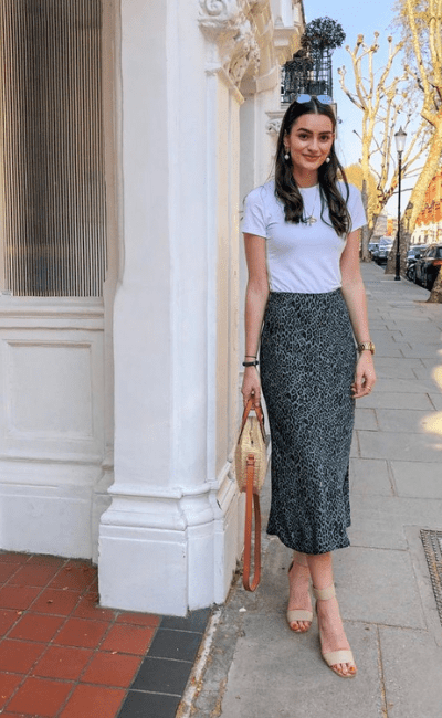 tops to wear with long skirts