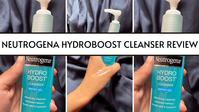 Neutrogena hydro boost cleanser review