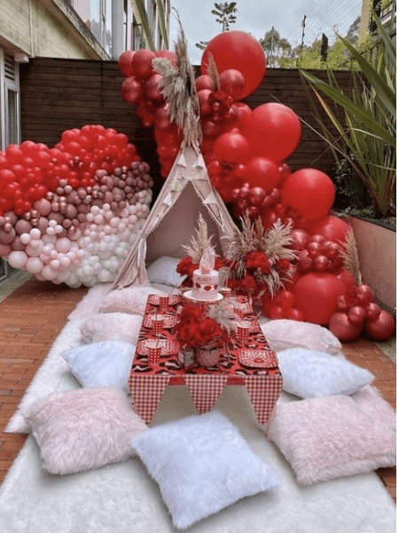 boho valentine's day decorations