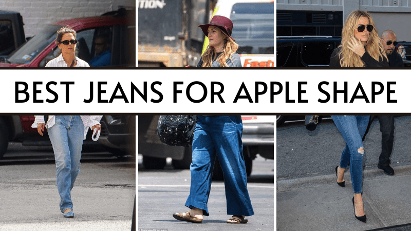 best jeans for apple shape