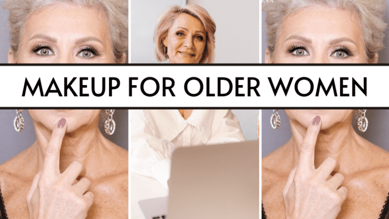 best makeup for older woman