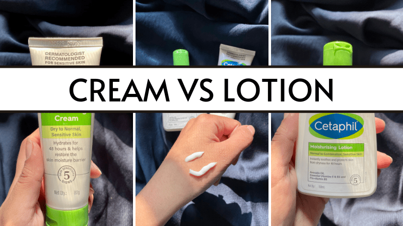 cream vs lotion