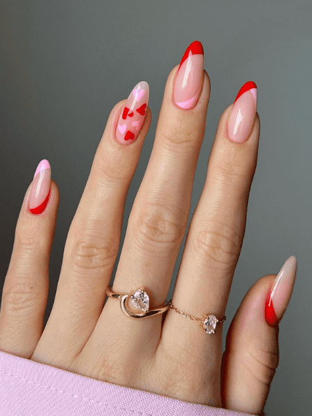 heart nail designs