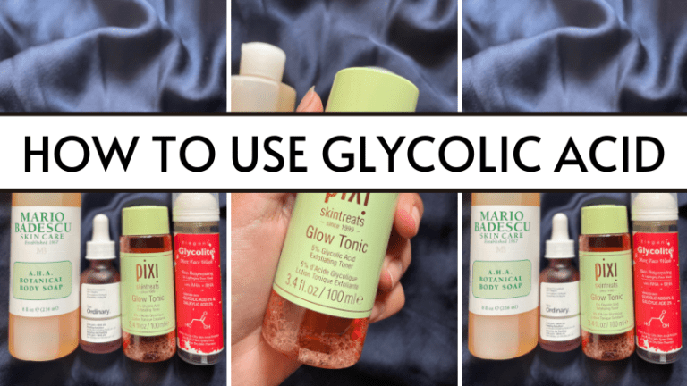How to use Glycolic Acid in Your Skincare Regime?