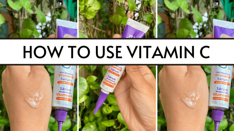 how to use vitamin c serum