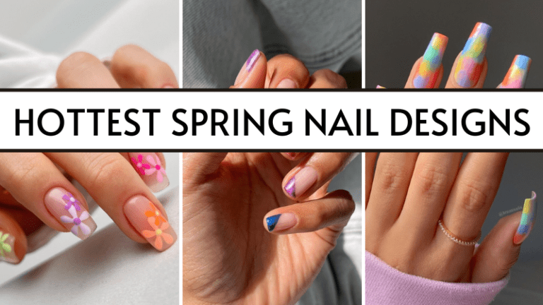 37 cheerful spring nail designs that’ll make your heart stop