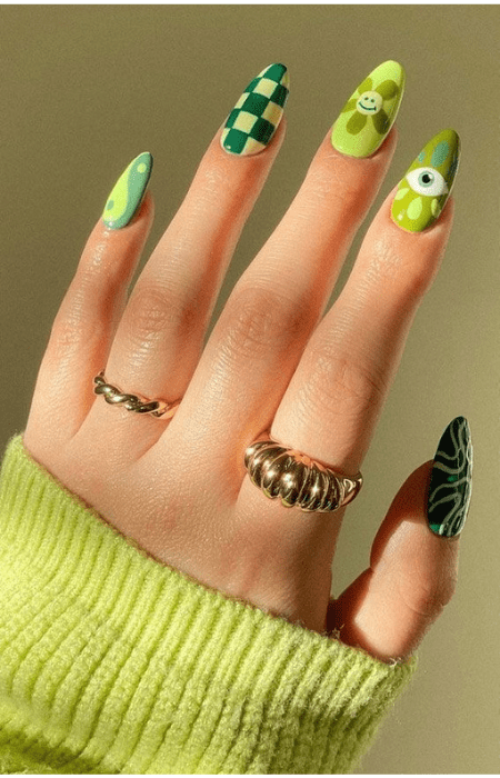 37 cheerful spring nail designs that'll make your heart stop