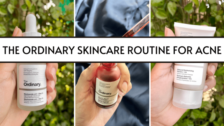 the ordinary skincare routine for acne