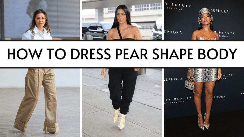 How to Dress pear shape body