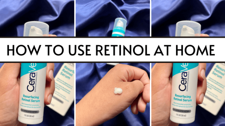how to apply retinol serum