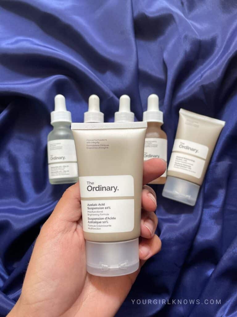 The Ordinary for oily skin