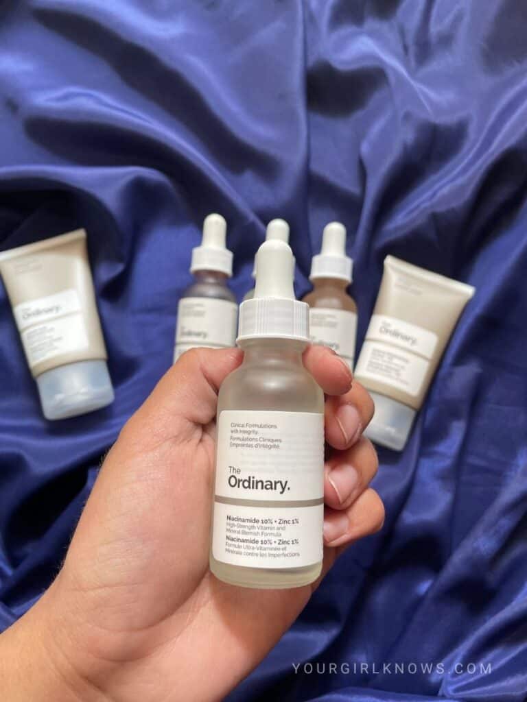 The Ordinary for oily skin