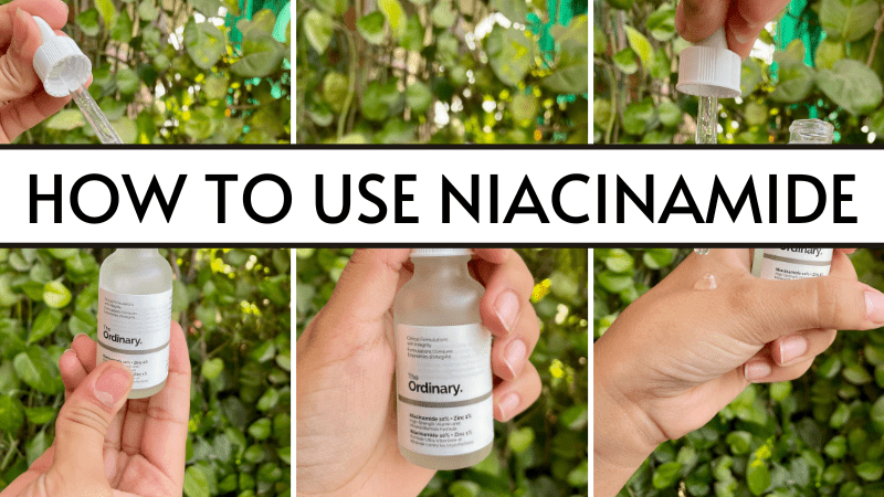 how to use niacinamide serum