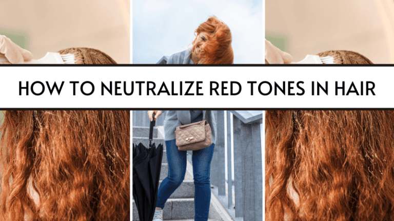 How To Neutralize Red Tone In Hair