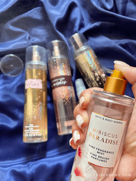 how to apply body mist