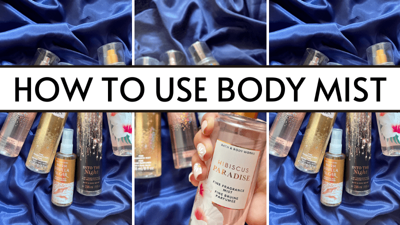 how to use body mist