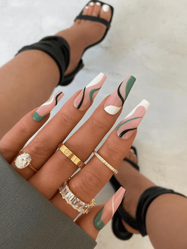 21 Stunning Sage Green Nails for Your Next Manicure Sessions