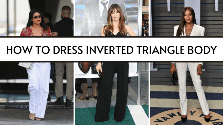 How to Dress Inverted Triangle Body shape like a stylist!
