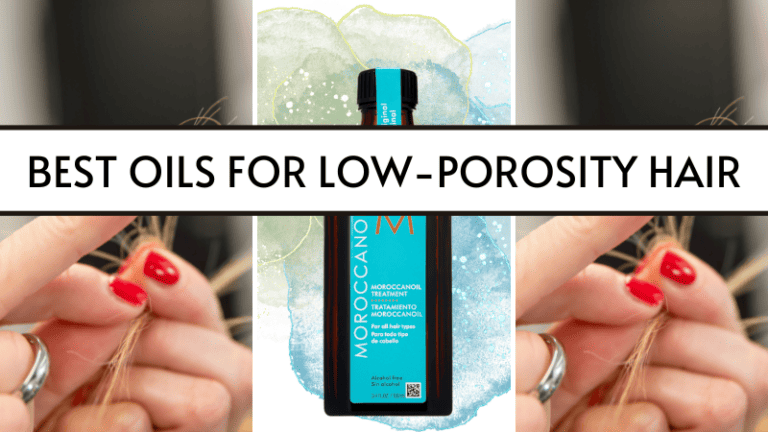 best oils for low-porosity hair