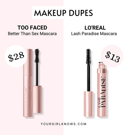 best dupe of makeup