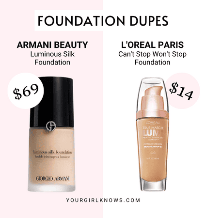 13 Mind-blowing Foundation Dupes That Will Save You Serious Money