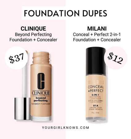 13 Mind-blowing Foundation Dupes That Will Save You Serious Money